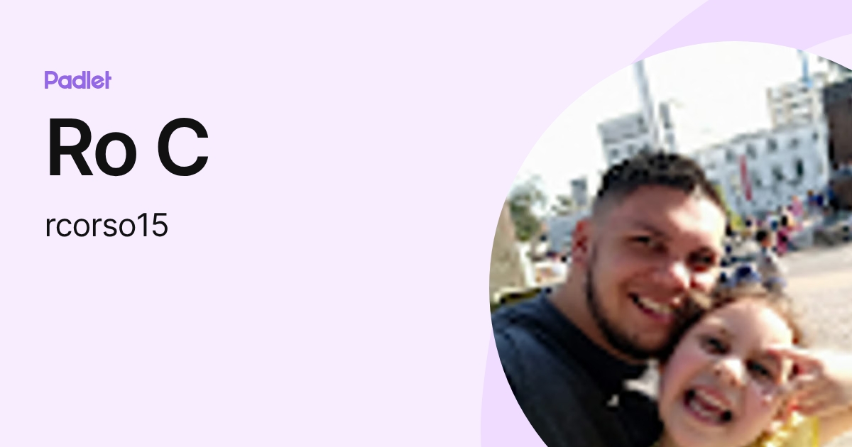 Ro C (rcorso15) profile | Padlet