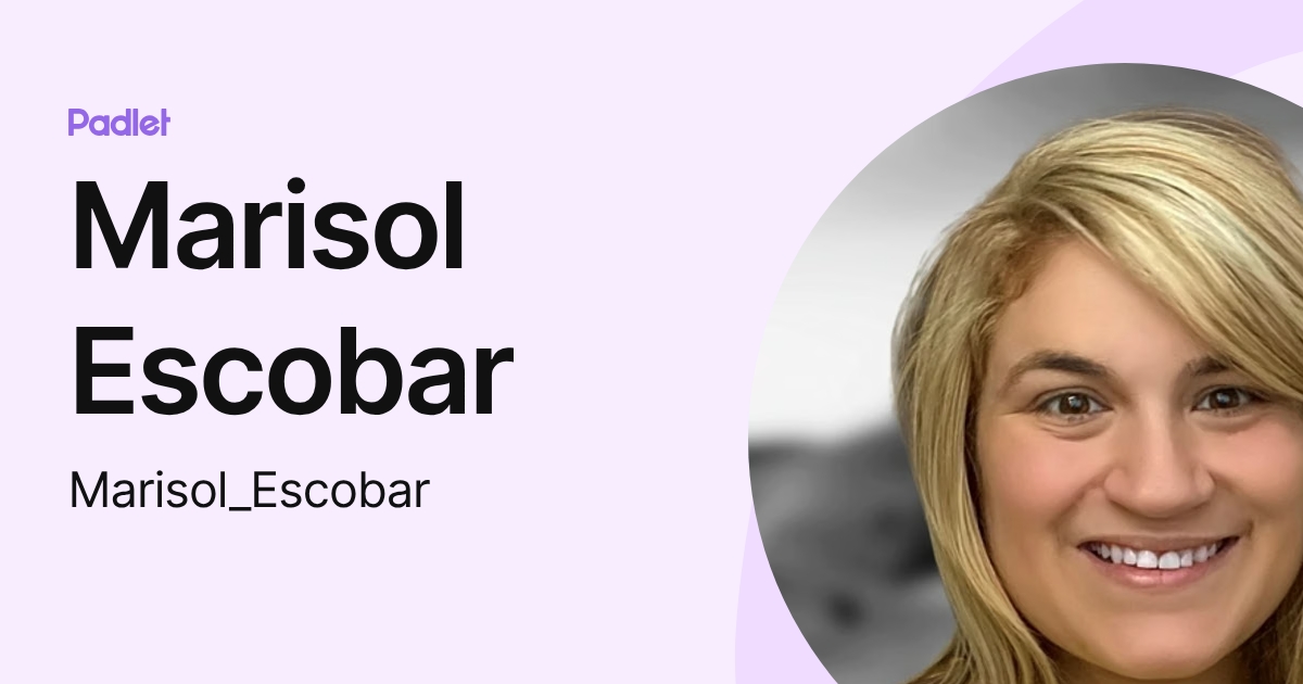Marisol Escobar (Marisol_Escobar) profile | Padlet