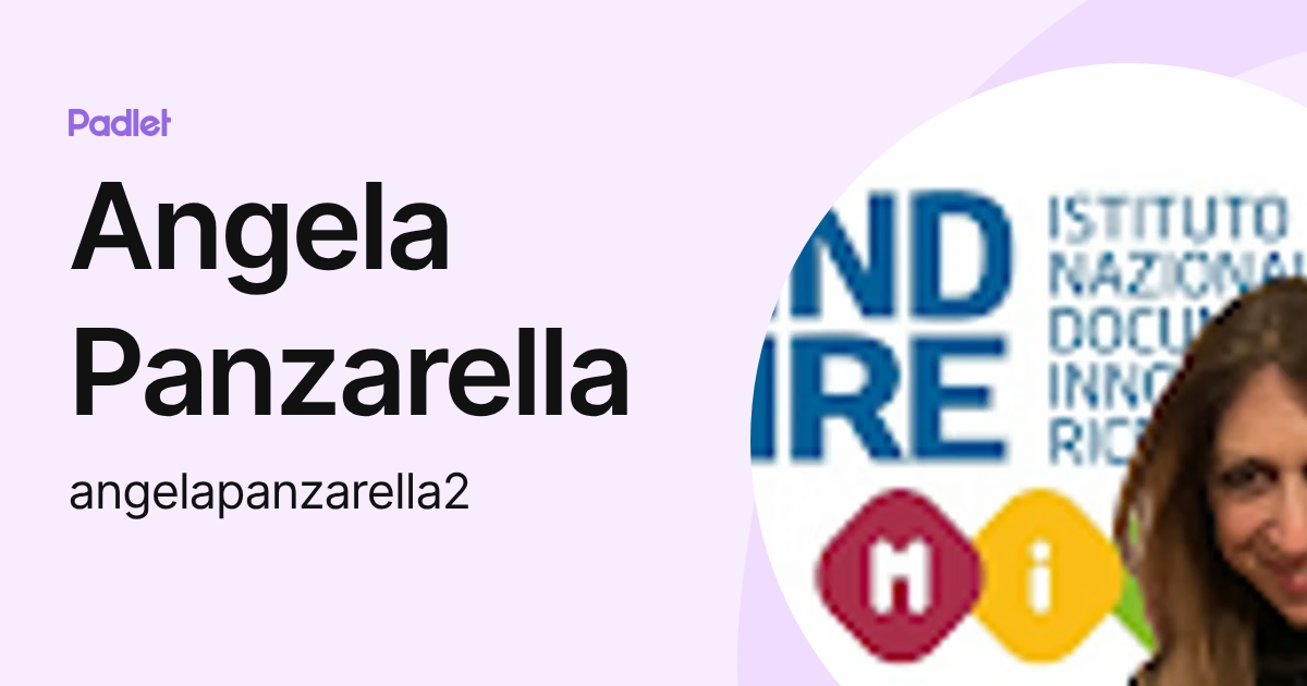 Angela Panzarella (angelapanzarella2) profile | Padlet