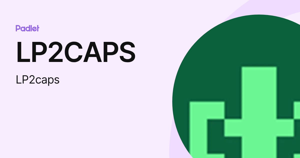 LP2CAPS (LP2caps) profile | Padlet