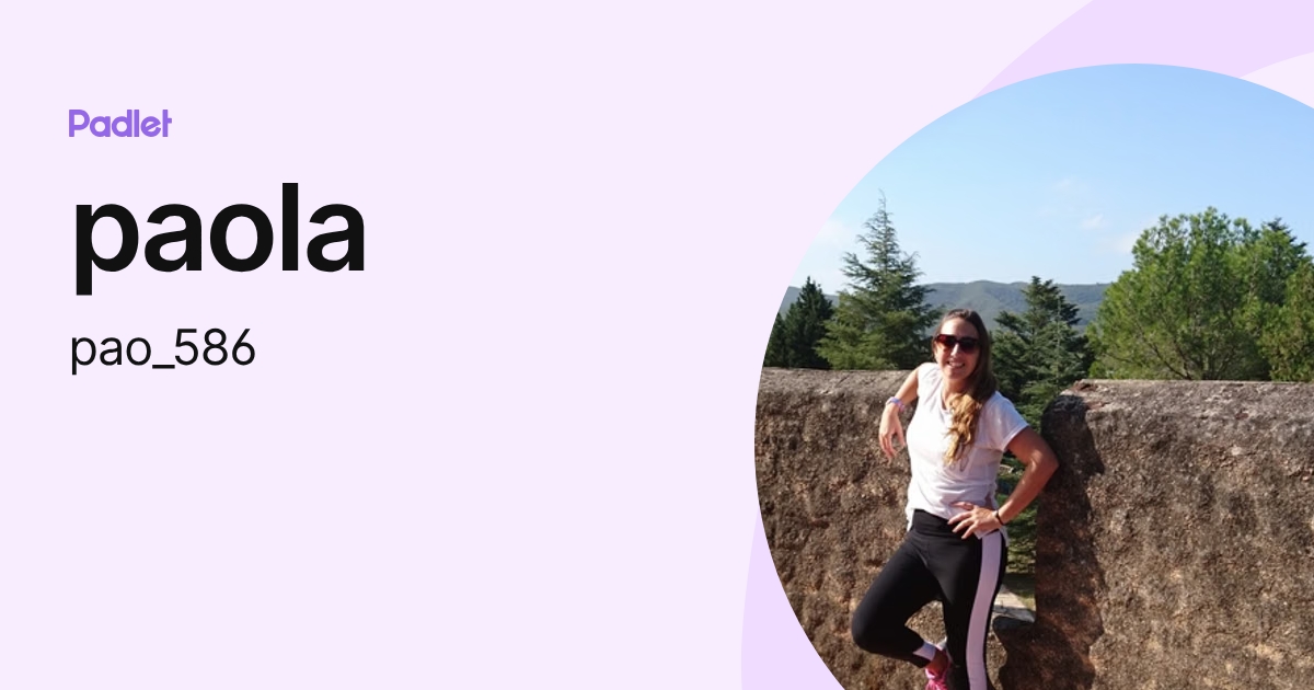 paola (pao_586) profile | Padlet