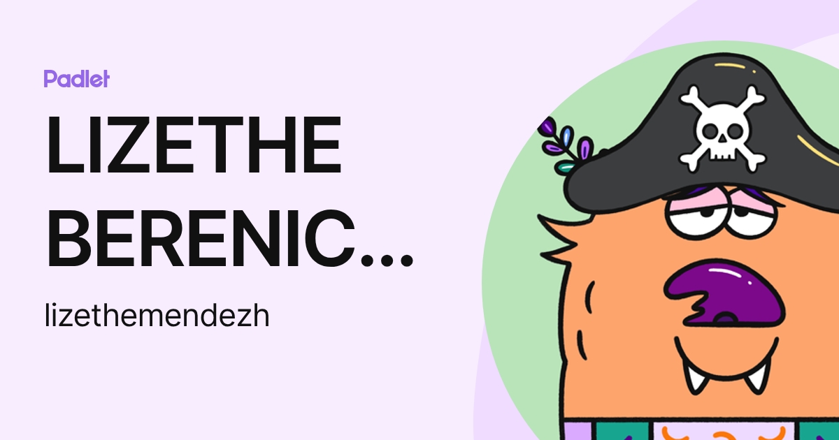 LIZETHE BERENICE MENDEZ HERAS (lizethemendezh) profile | Padlet