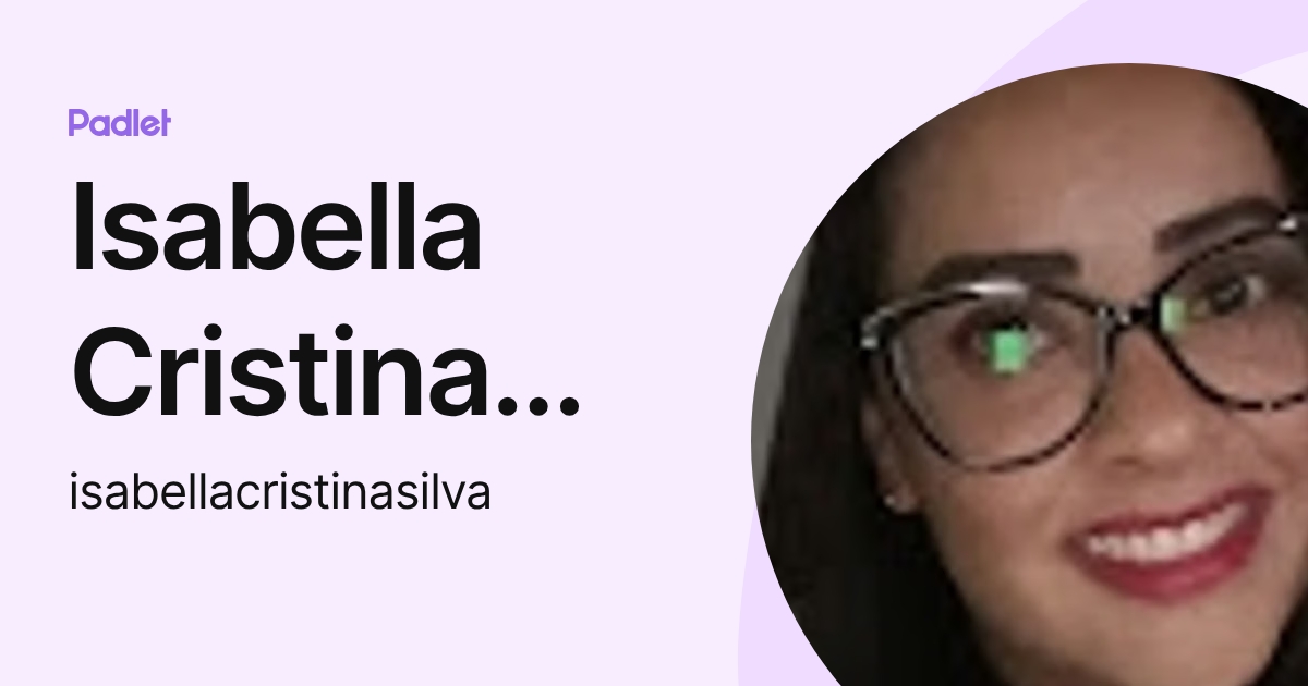 Isabella Cristina Ferreira da Silva (isabellacristinasilva) profile ...