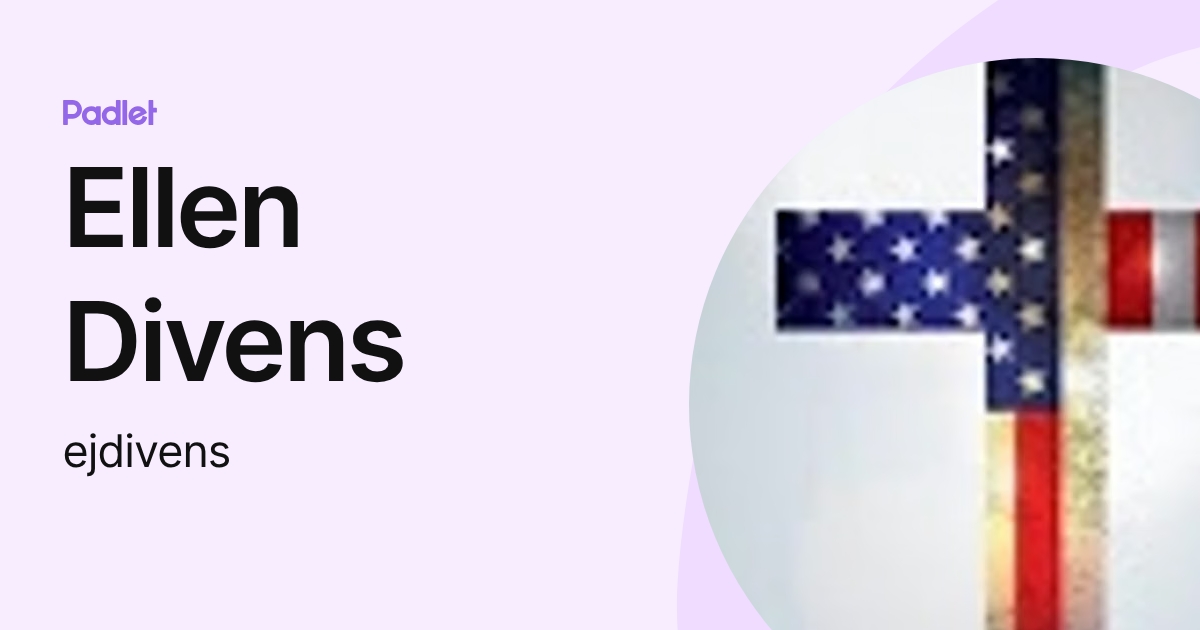 Ellen Divens (ejdivens) profile | Padlet
