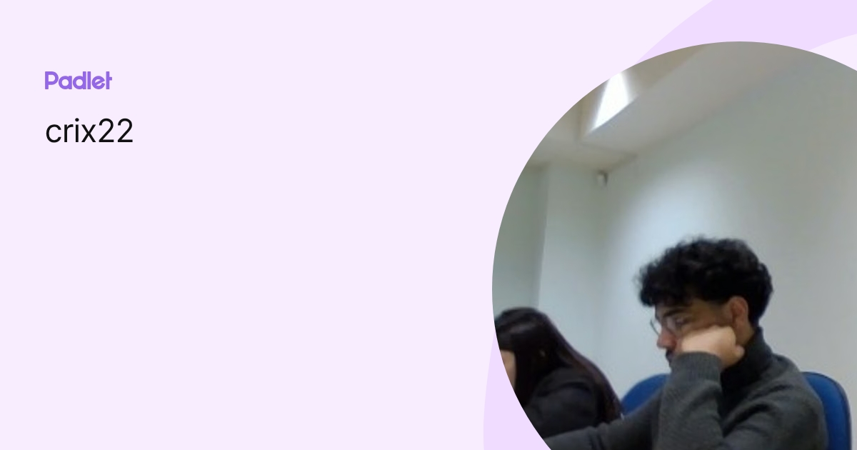 crix22 profile | Padlet