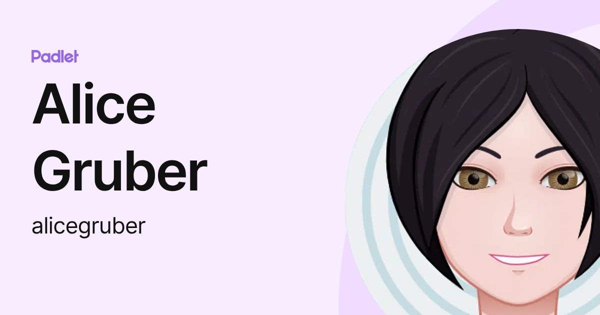 Alice Gruber (alicegruber) profile | Padlet