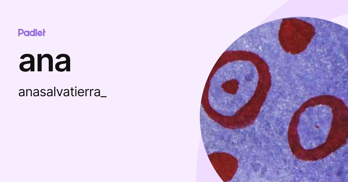 ana (anasalvatierra_) perfil | Padlet