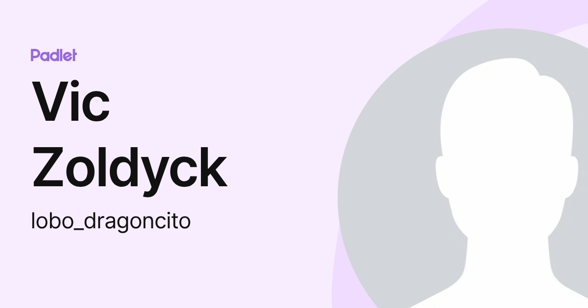 Vic Zoldyck (lobo_dragoncito) profile | Padlet