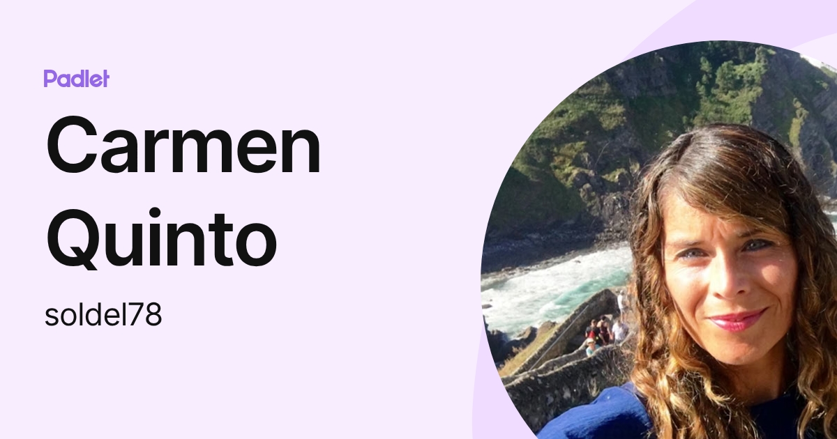 Carmen Quinto (soldel78) profile | Padlet