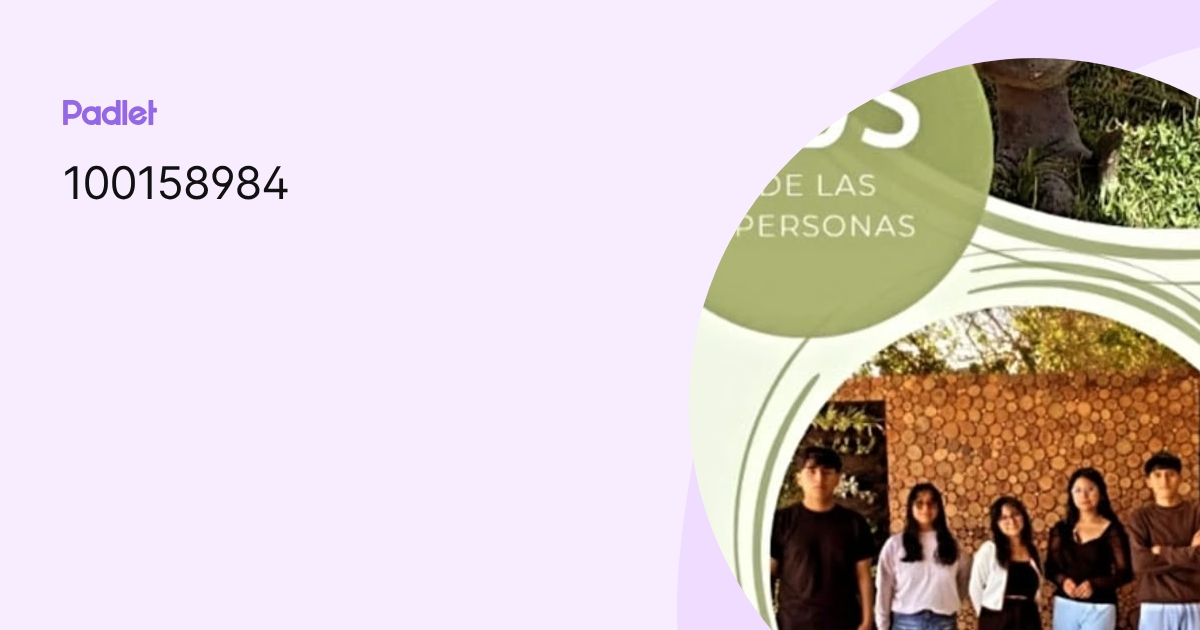100158984 profile | Padlet