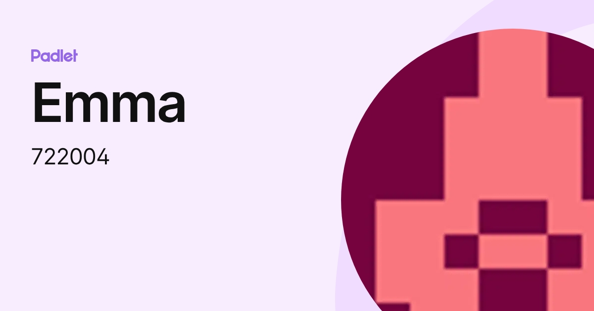 Emma (722004) profile | Padlet