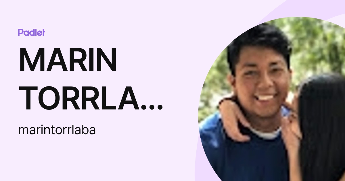 MARIN TORRLABA (marintorrlaba) profile | Padlet
