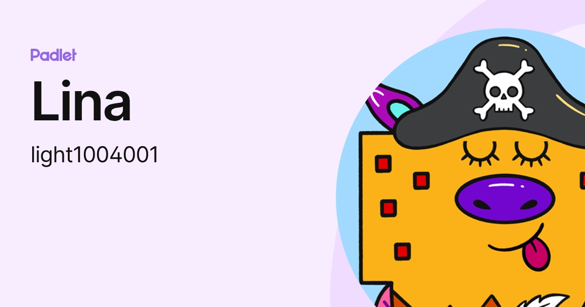 Lina (light1004001) profile | Padlet