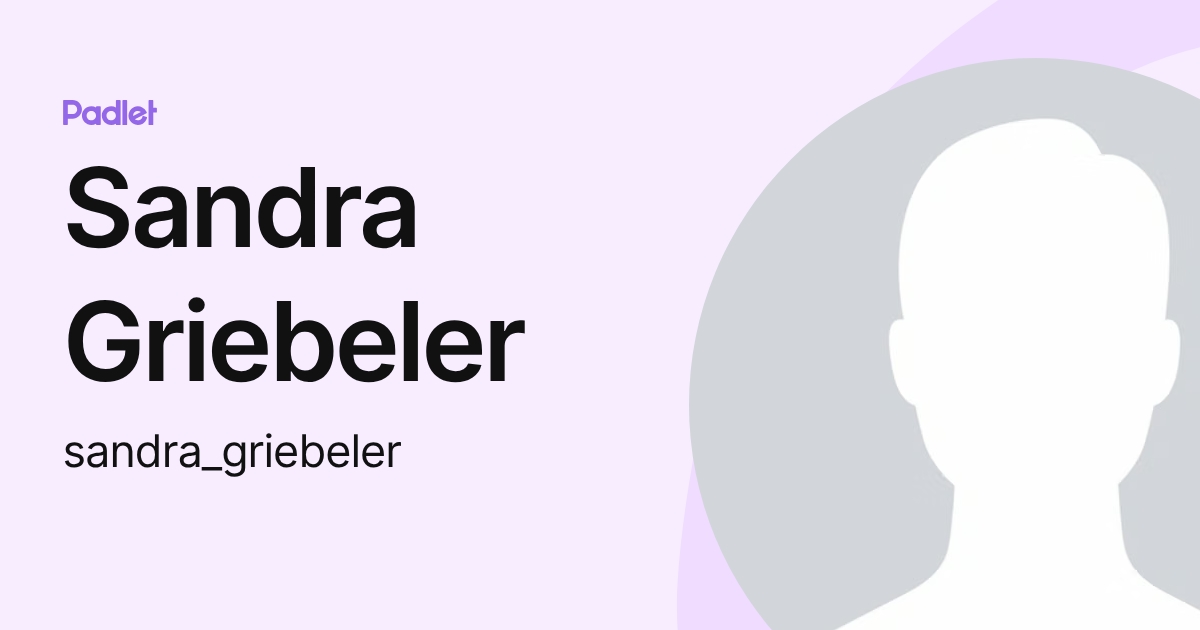 Sandra Griebeler (sandra_griebeler) profile | Padlet