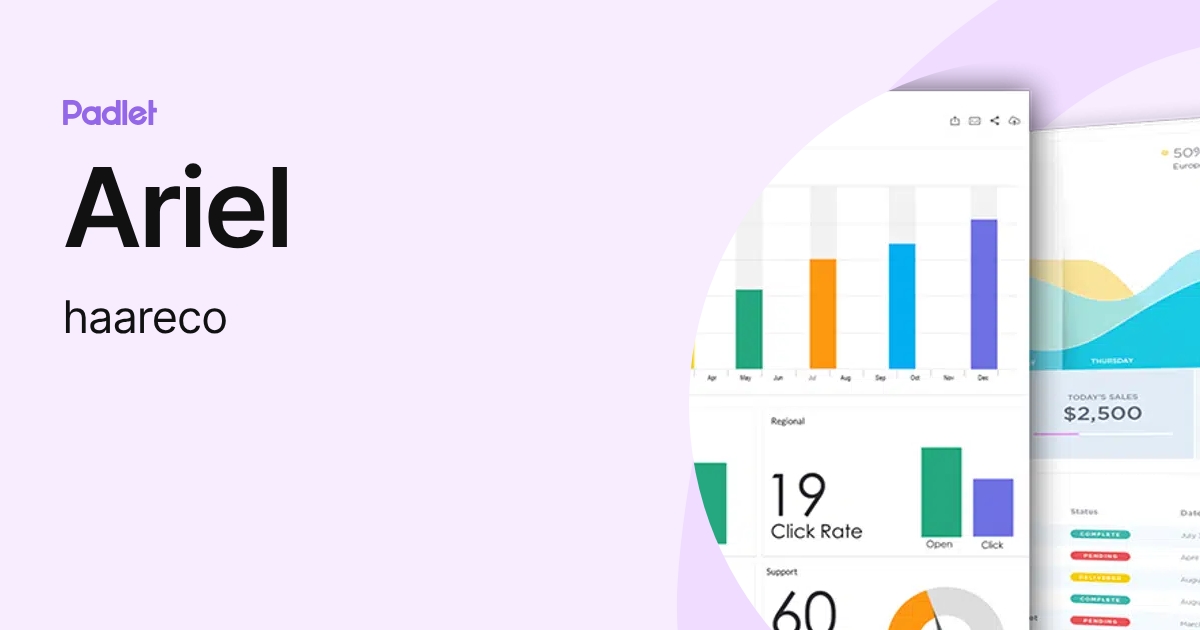 Ariel (haareco) profile | Padlet