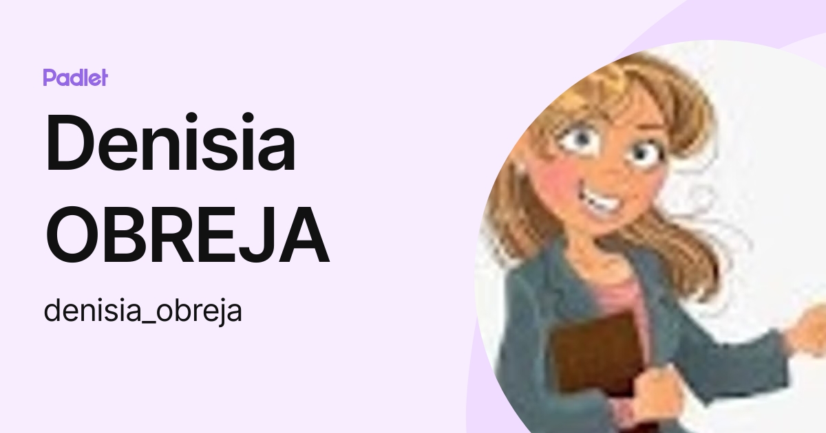 Denisia OBREJA (denisia_obreja) profile | Padlet