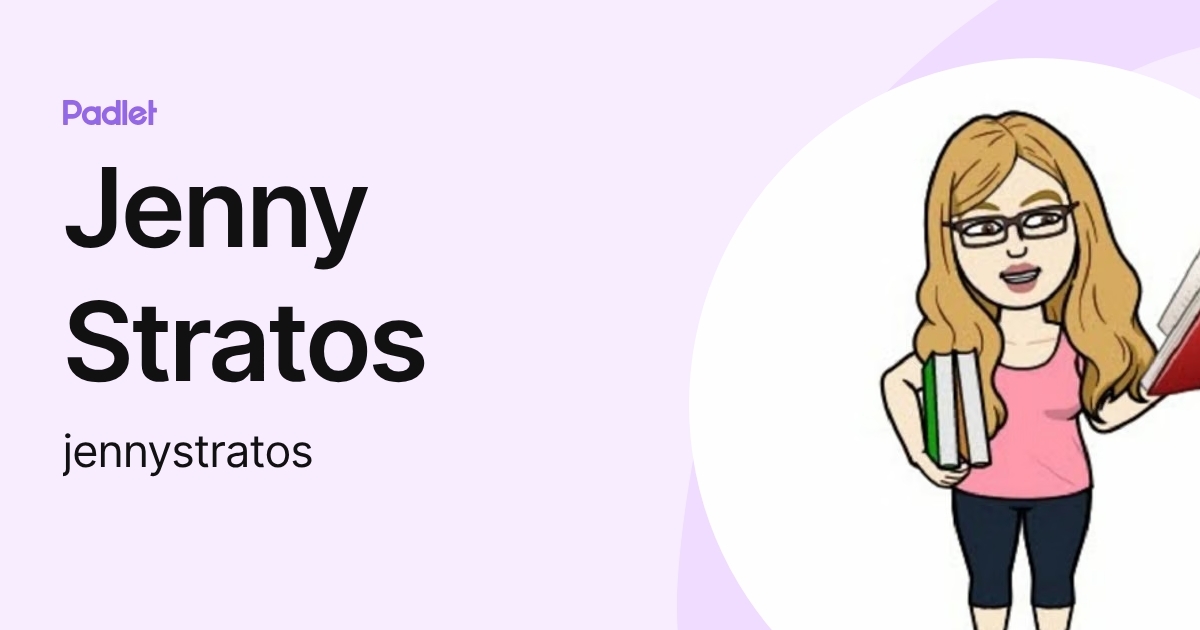 Jenny Stratos (jennystratos) profile | Padlet