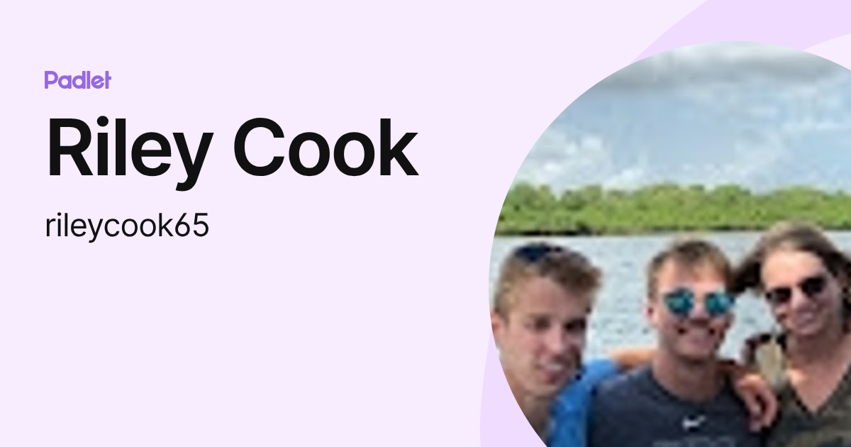 Riley Cook (rileycook65) profile | Padlet