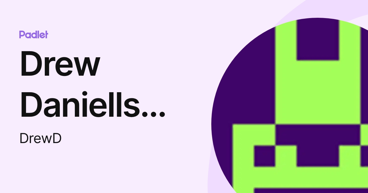 Drew Daniells Tec Idiomes (DrewD) profile | Padlet