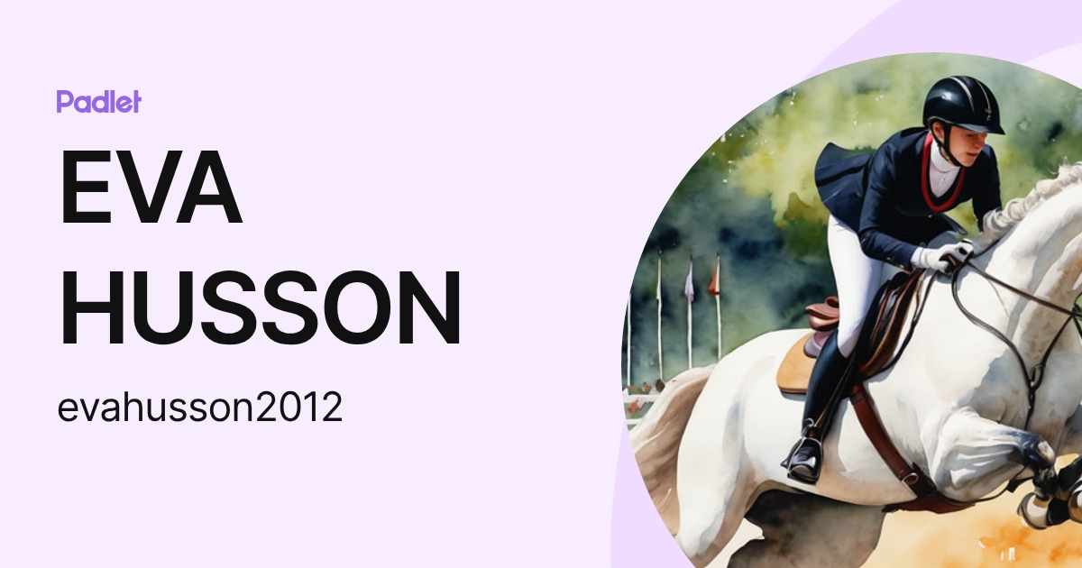 EVA HUSSON (evahusson2012) profile | Padlet