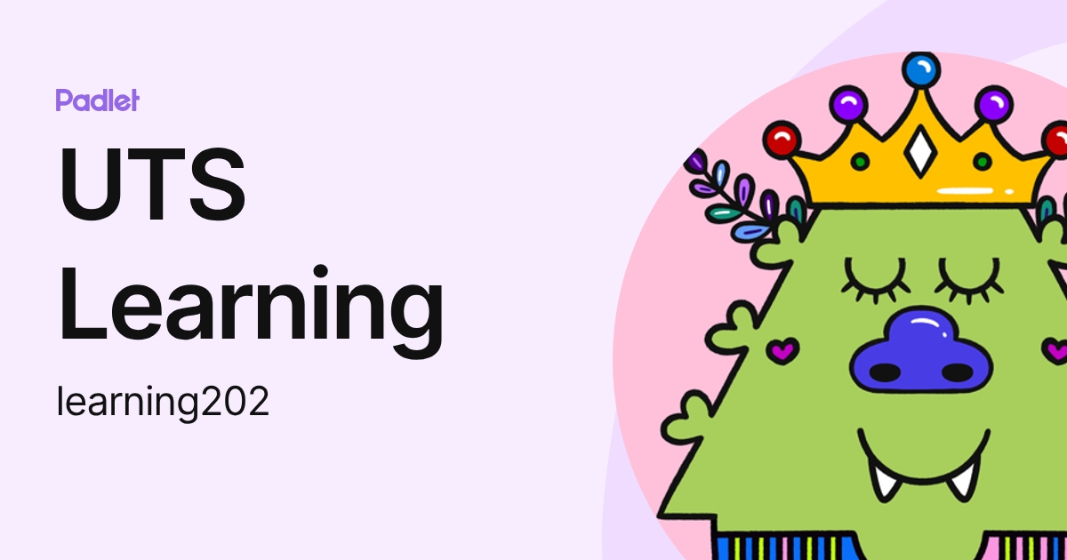 UTS Learning (learning202) profile | Padlet