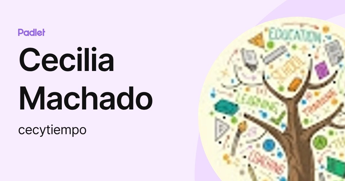 Cecilia Machado (cecytiempo) profile | Padlet