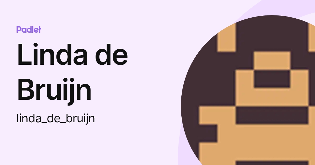 Linda de Bruijn (linda_de_bruijn) profile | Padlet