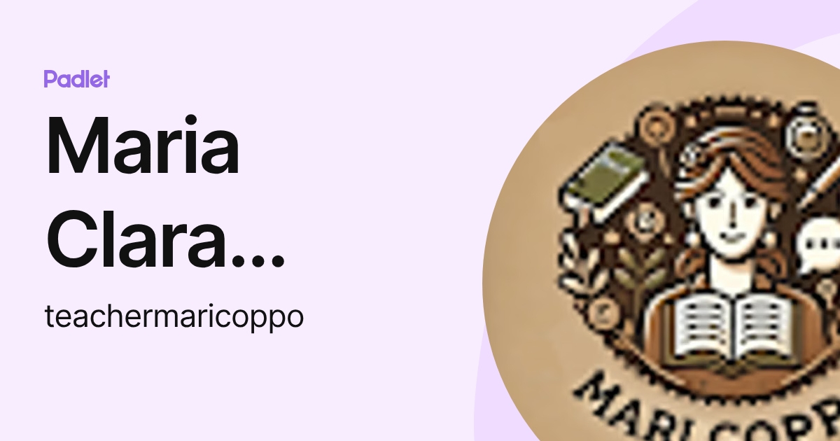 Maria Clara Coppo (teachermaricoppo) profile | Padlet