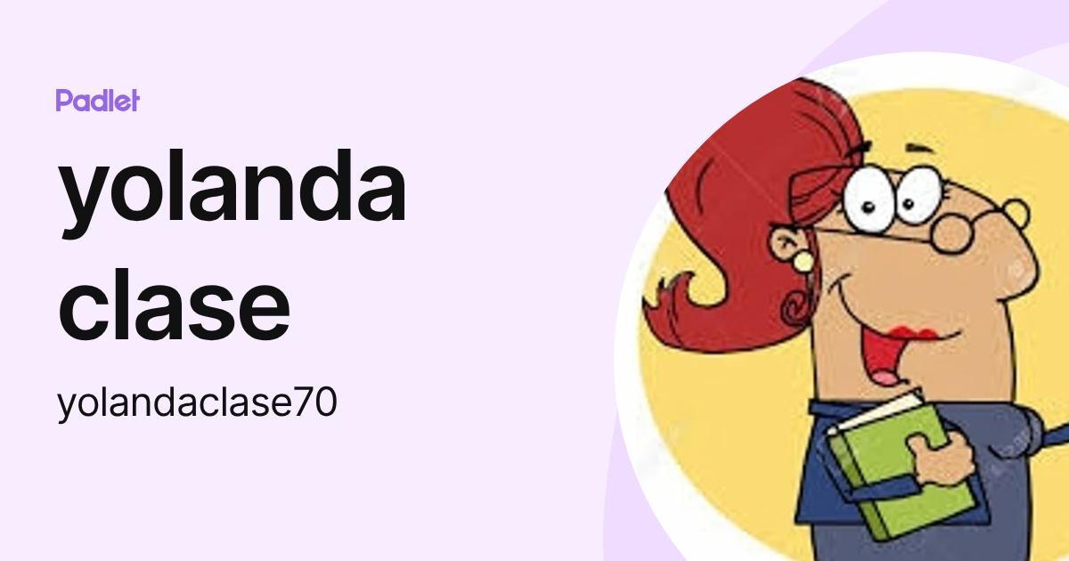 yolanda clase (yolandaclase70) profile | Padlet