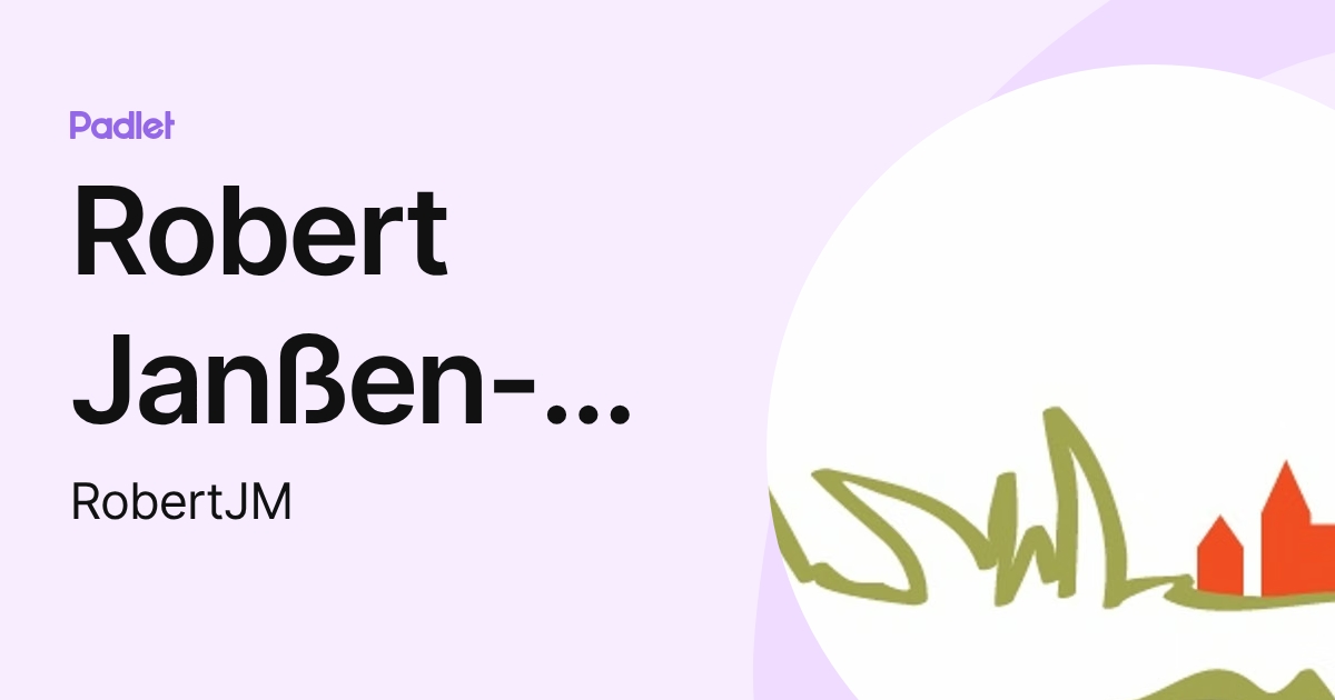 Robert Janßen-Morof (RobertJM) profile | Padlet