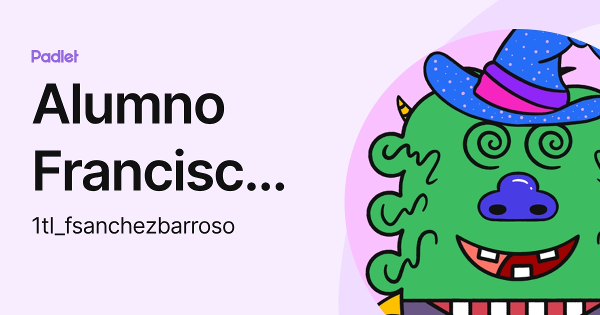 Alumno Francisco Javier Sánchez Barroso (1tl_fsanchezbarroso) profile ...