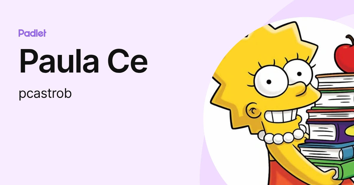 Paula Ce (pcastrob) profile | Padlet