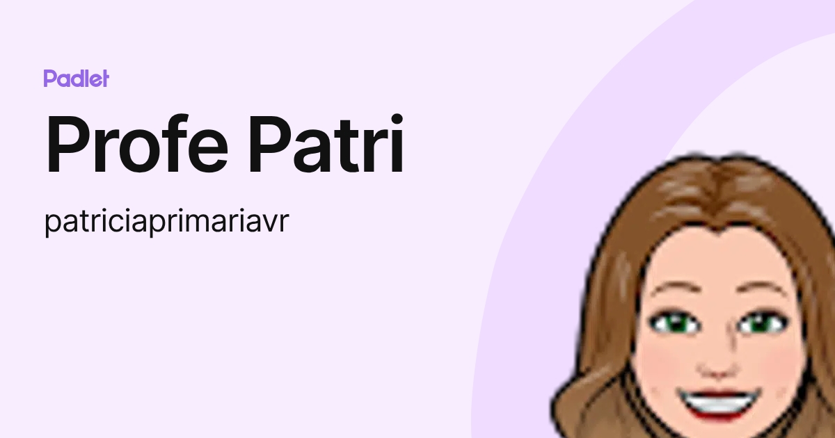 Profe Patri (patriciaprimariavr) profile | Padlet
