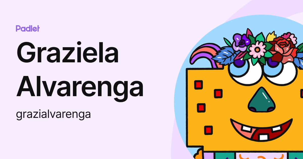 Graziela Alvarenga (grazialvarenga) profile | Padlet