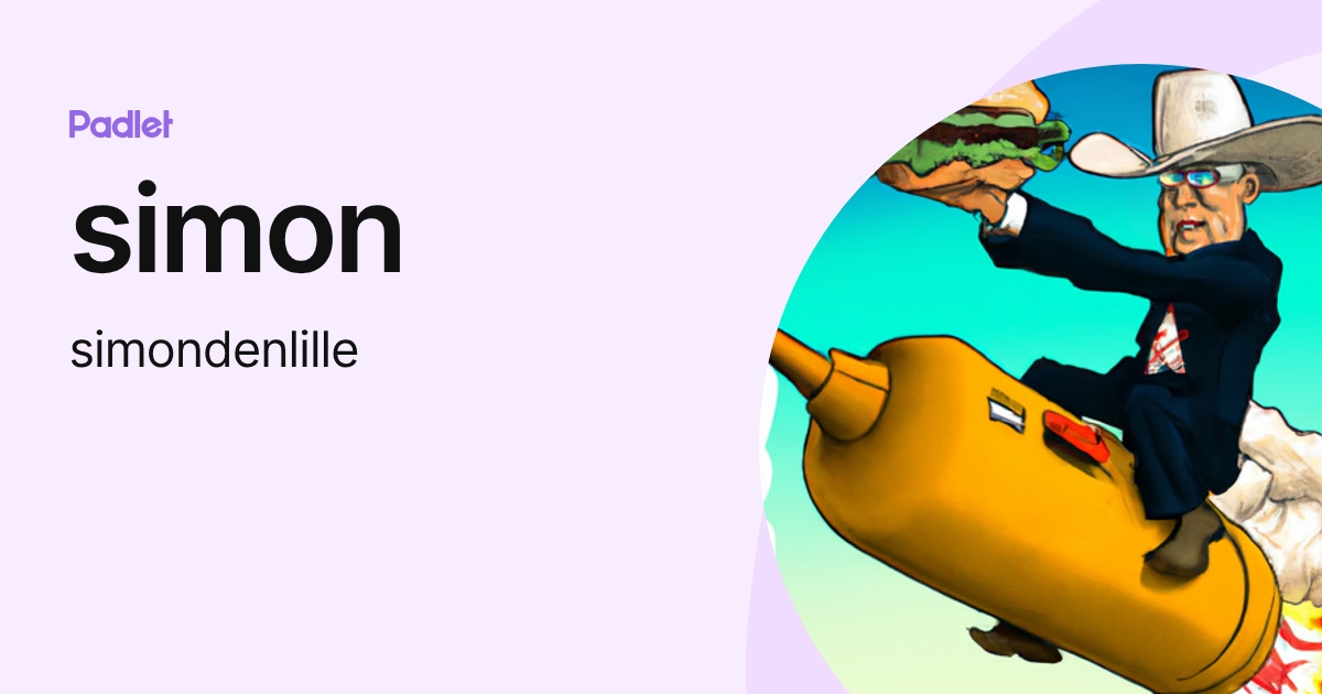 simon (simondenlille) profile | Padlet