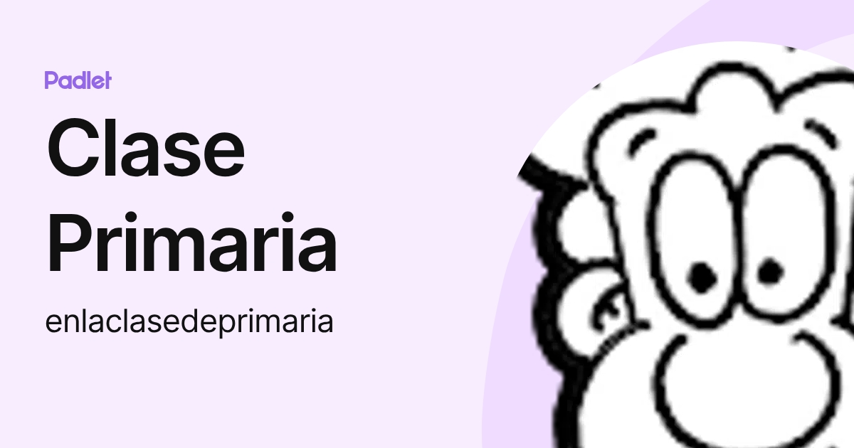 Clase Primaria (enlaclasedeprimaria) profile | Padlet