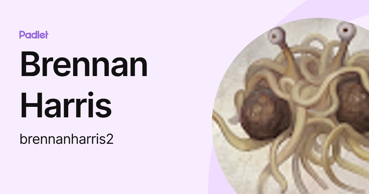 Brennan Harris (brennanharris2) profile | Padlet
