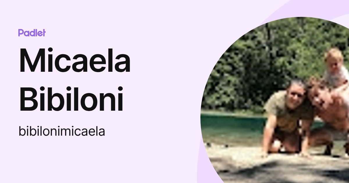 Micaela Bibiloni (bibilonimicaela) profile | Padlet