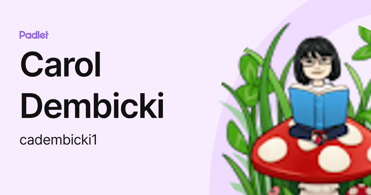 Carol Dembicki (cadembicki1) profile | Padlet