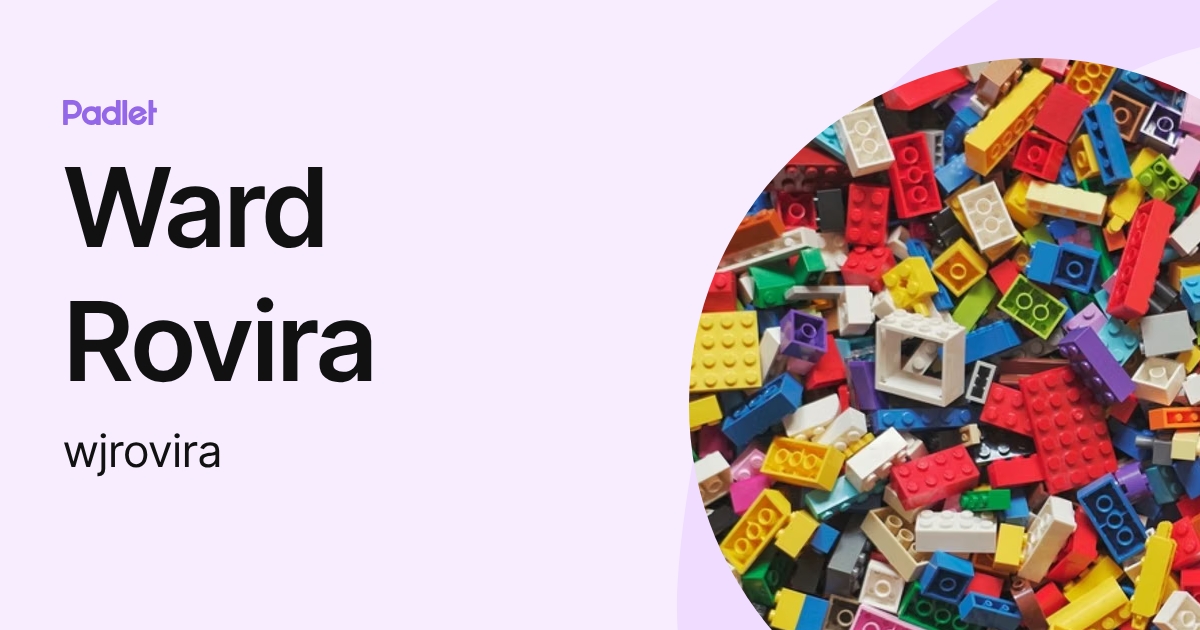Ward Rovira (wjrovira) profile | Padlet