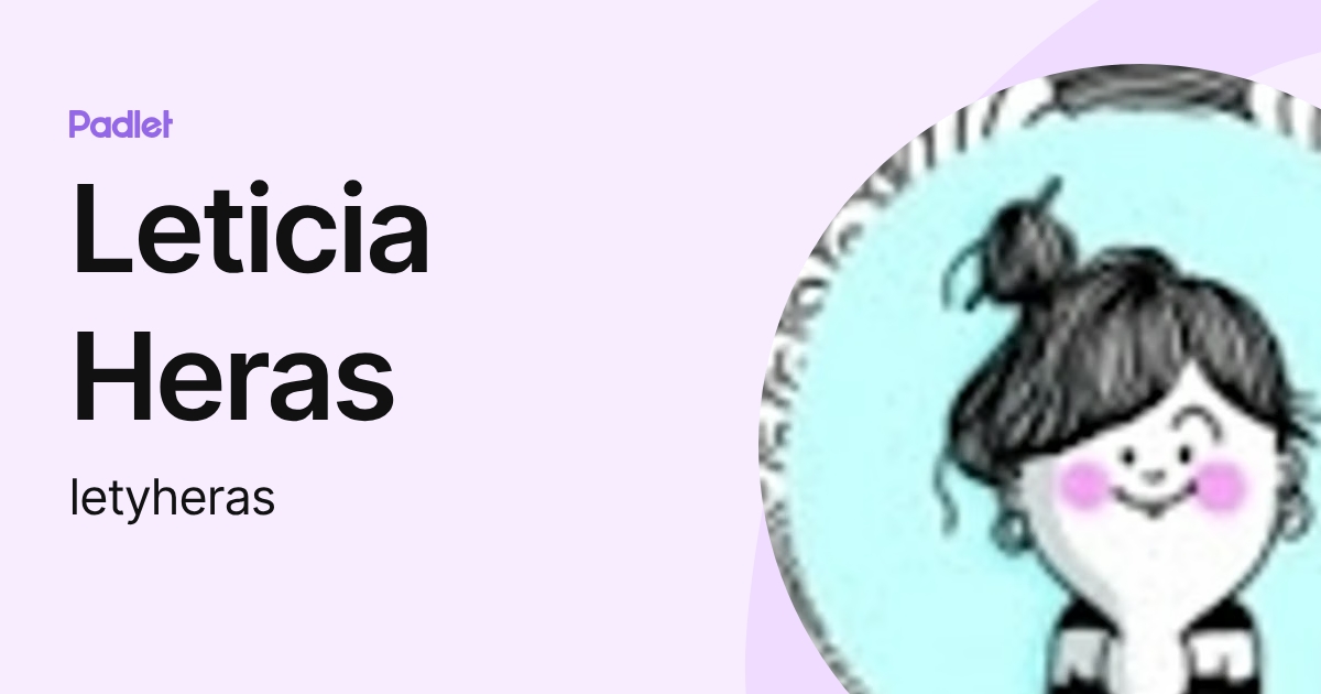 Leticia Heras (letyheras) profile | Padlet