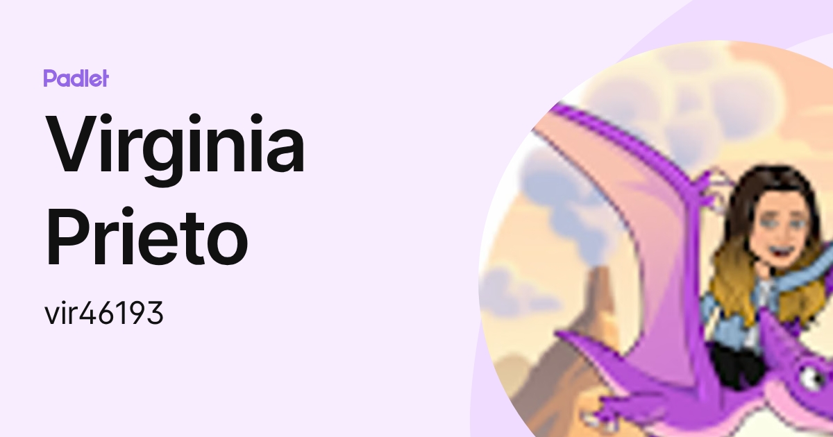 Virginia Prieto (vir46193) profile | Padlet
