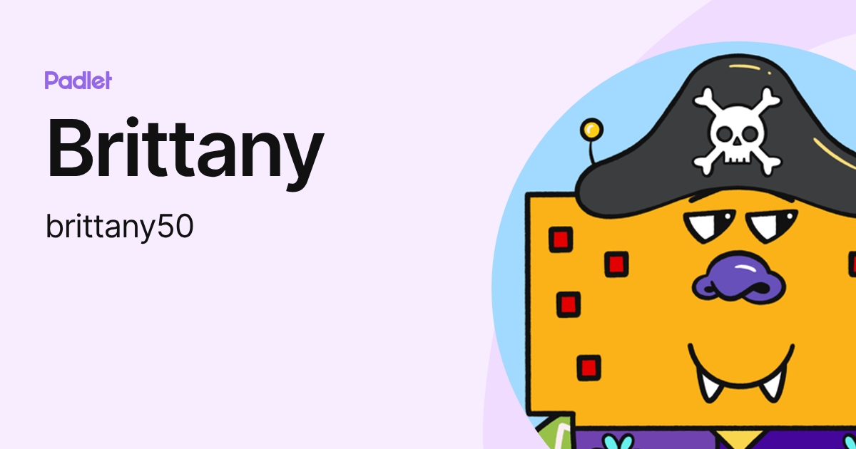 Brittany (brittany50) profile | Padlet