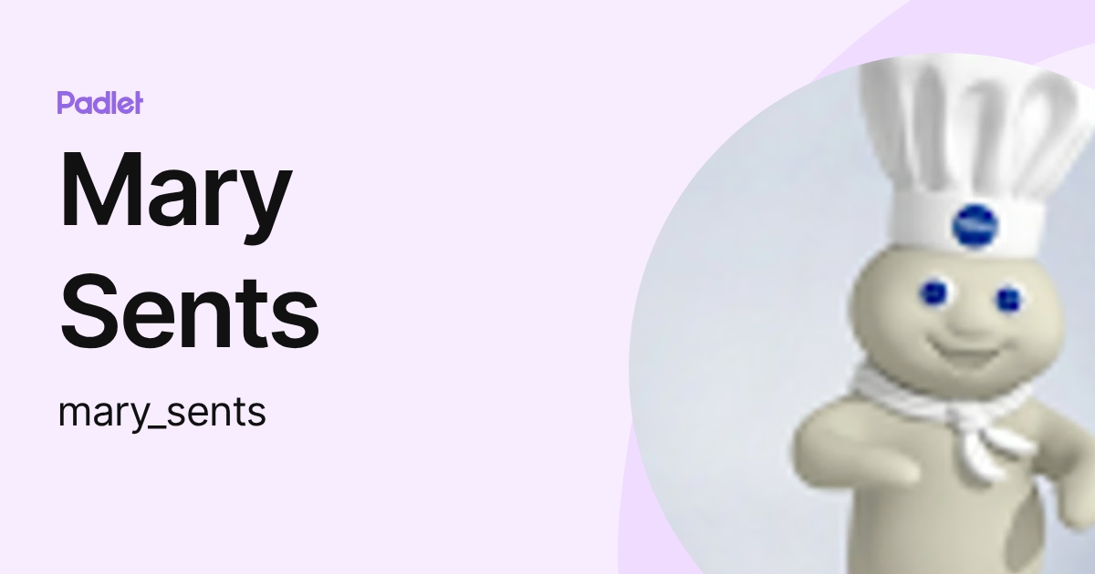 Mary Sents (mary_sents) profile | Padlet