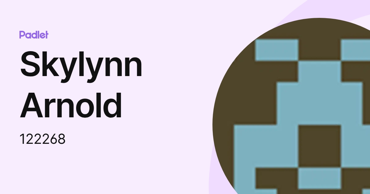 Skylynn Arnold (122268) profile | Padlet