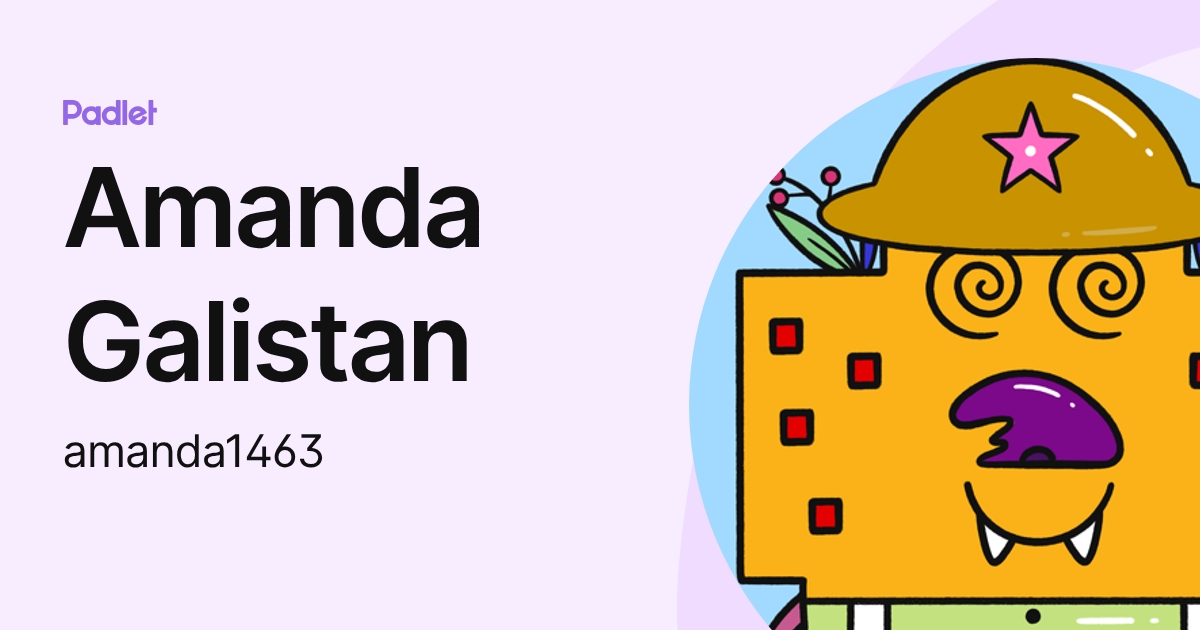 Amanda Galistan (amanda1463) profile | Padlet