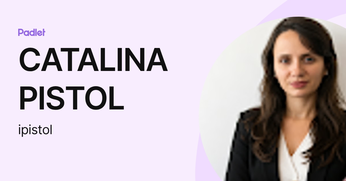 CATALINA PISTOL (ipistol) profile | Padlet