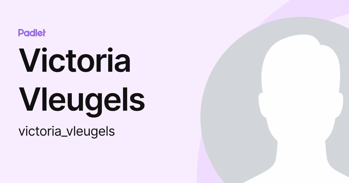 Victoria Vleugels (victoria_vleugels) profile | Padlet