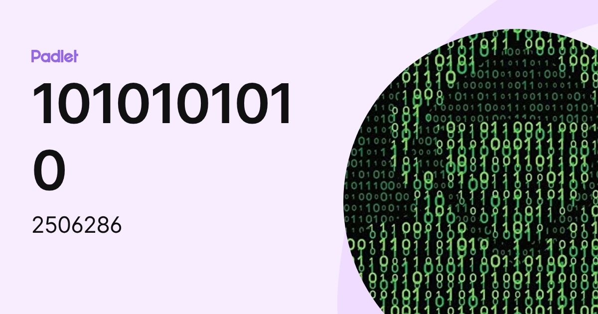 com5 computer5 (com5 2) profile | padlet Images High... 1010101010 (2506286) profile | Padlet