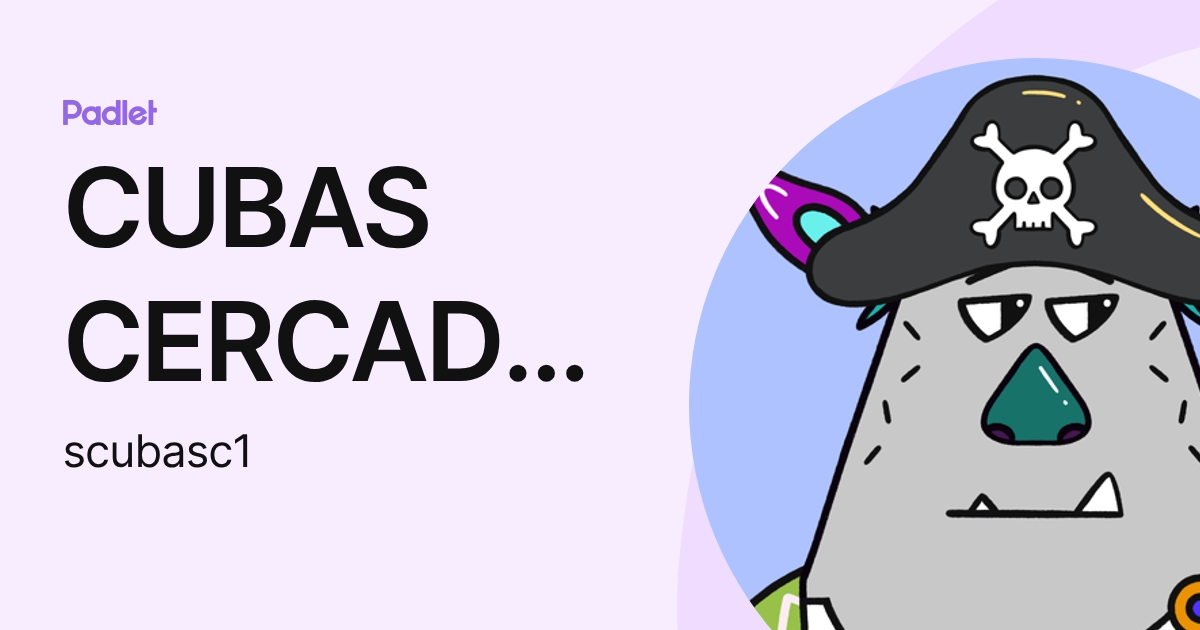 CUBAS CERCADO, SOFIA YVETTE (scubasc1) profile | Padlet